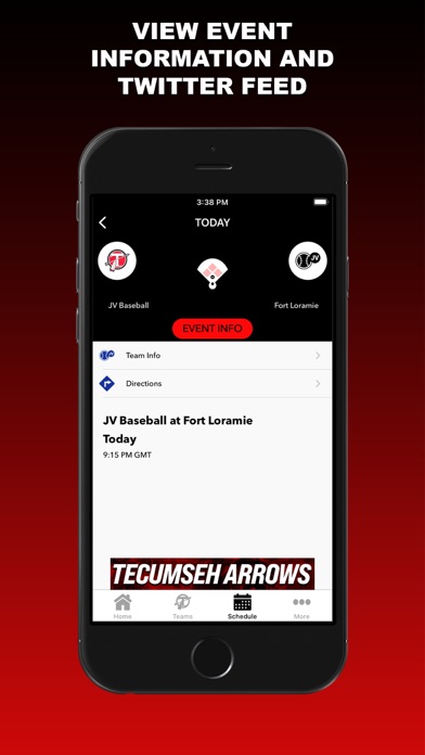 Tecumseh Athletics Screenshot
