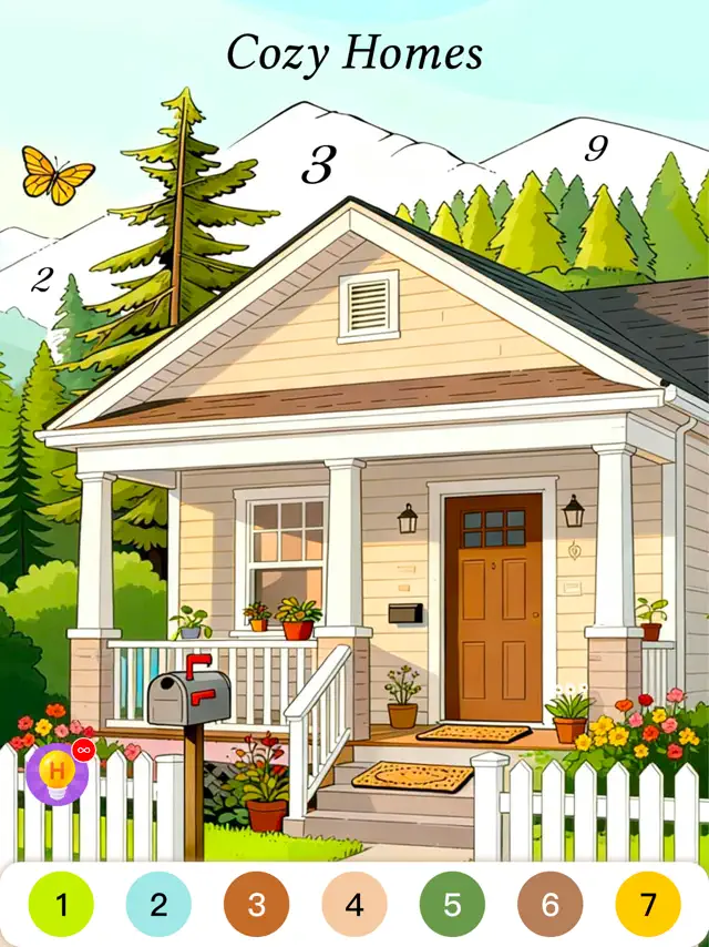 Classic Scene Color by Number screenshot 18