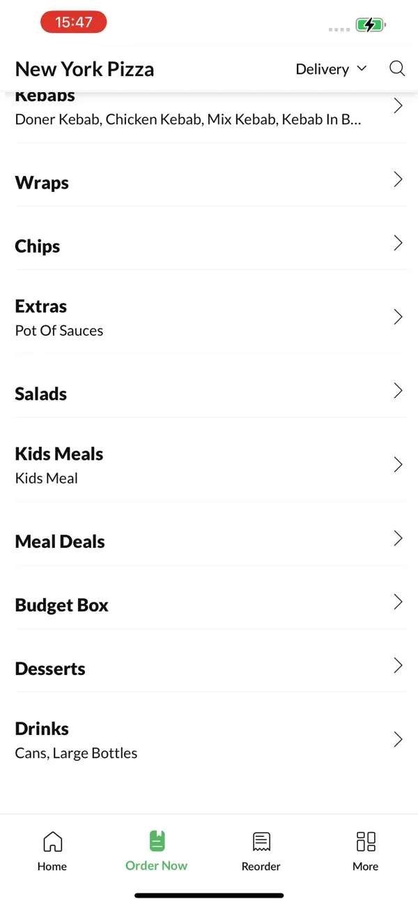 Screenshot #3 pour New York Pizza Cardiff,