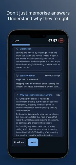 BTT FTT SG - Practice Tests screenshot 2