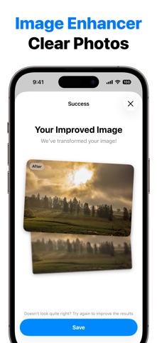 Blurry Photo Fixer: UnblurKit iPhone screenshot