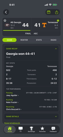 App screenshot