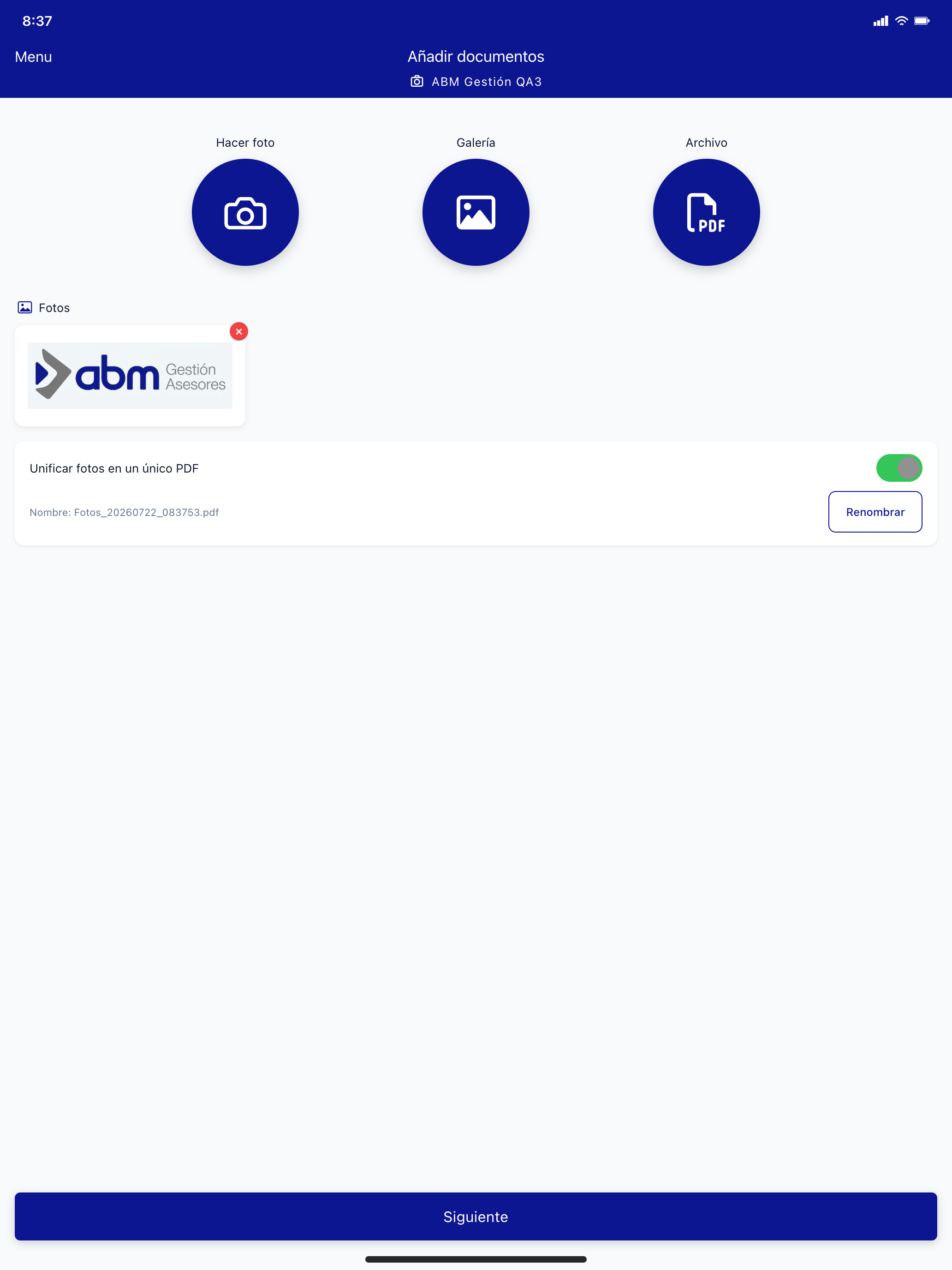 ABM Gestión QA3 screenshot 9