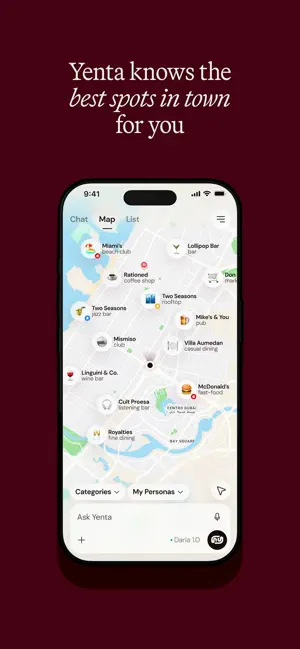 Yenta: Eat, Drink, Discover screenshot 3