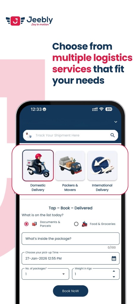 Jeebly One: Delivery Services - App de Economía y empresa | MWM