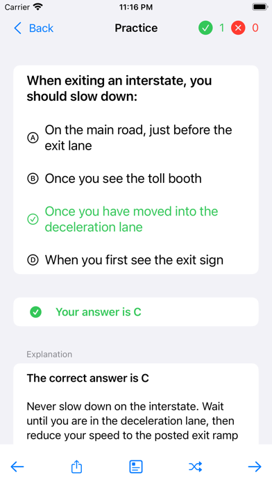 WV Driving Test - DMVCool Screenshot