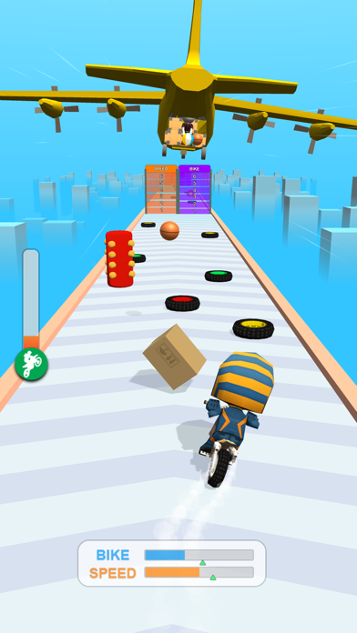 Bike Vs Hijacked Airplane Screenshot