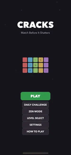 Cracks - A Puzzle Game screenshot 1