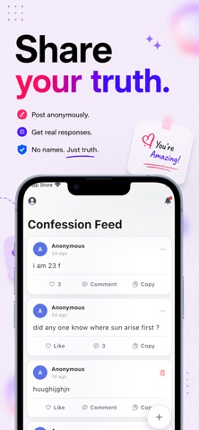 Vera Truth: confessions & q&a Screenshot 2 of 4