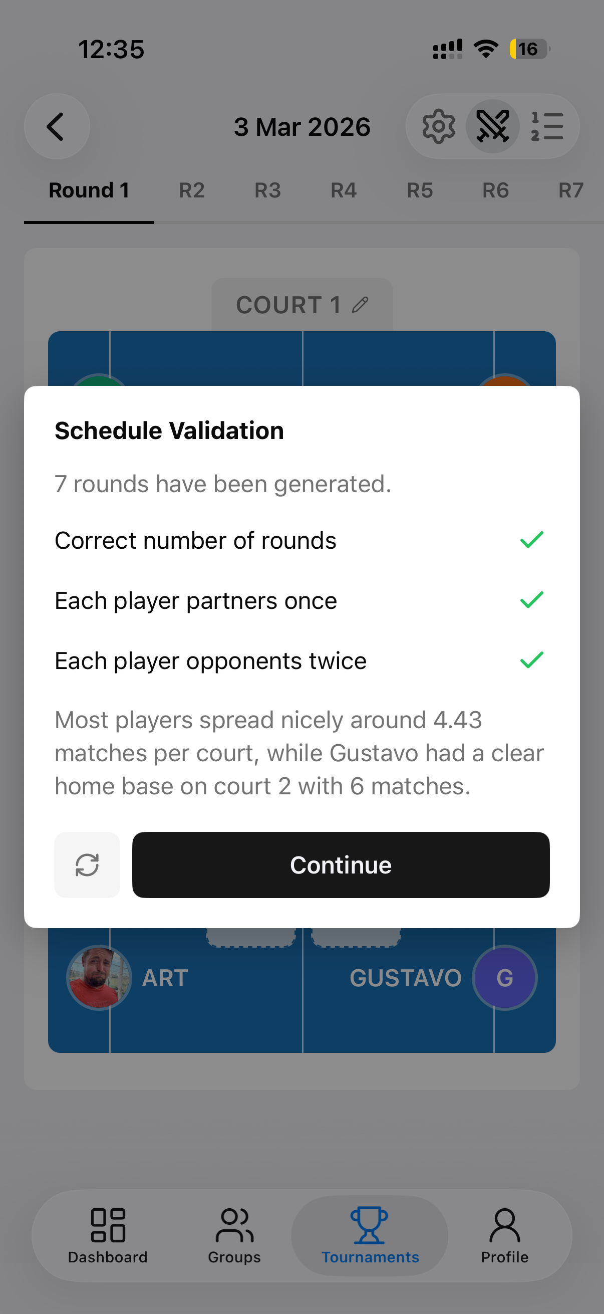 Padelfish screenshot 5