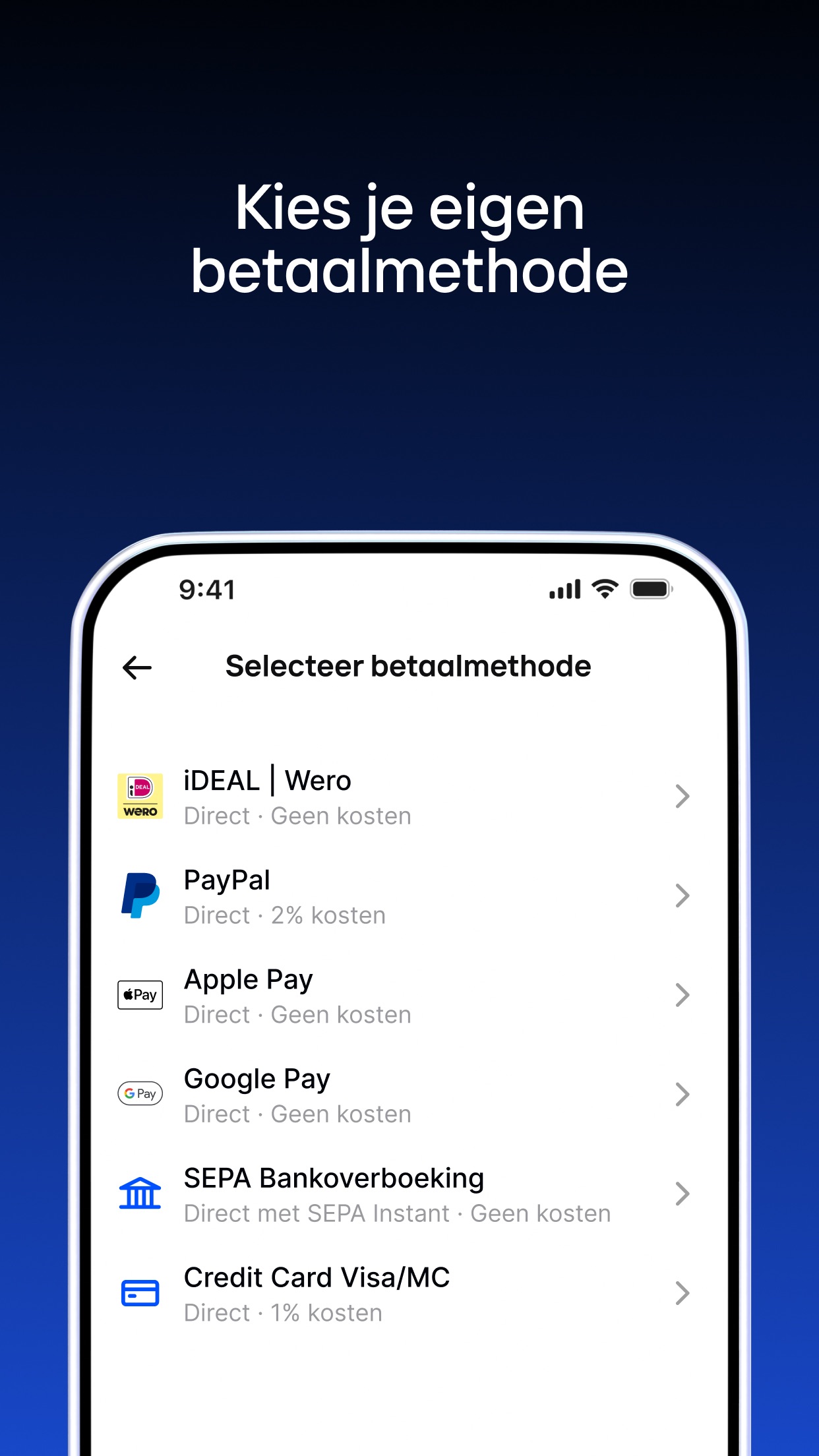 Screenshot 5 of Bitvavo: Crypto kopen & traden
