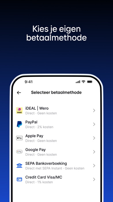 Bitvavo: Crypto kopen & traden iPhone screenshot 5