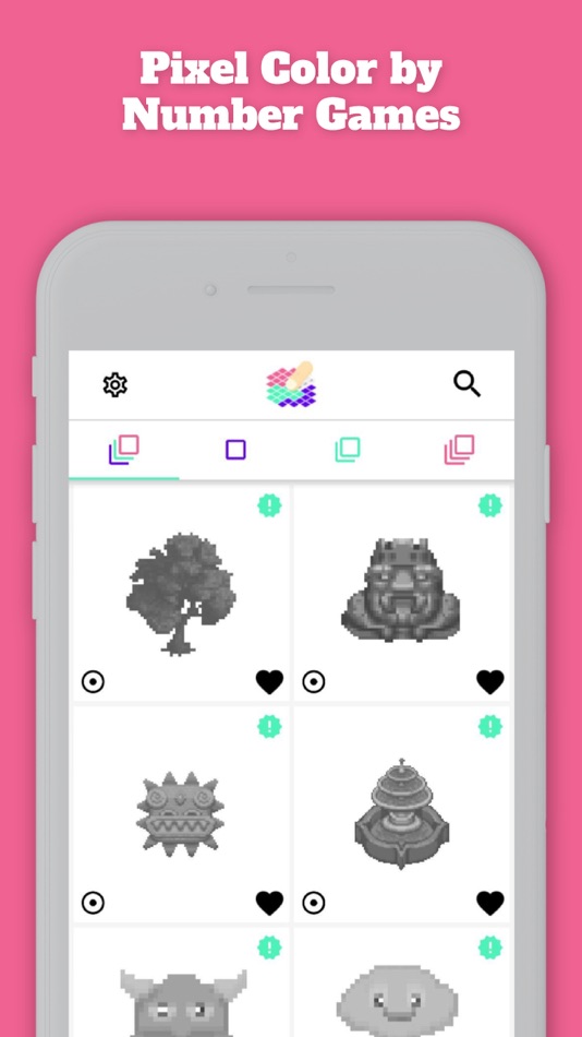 #1. Pixel Color by Number Games (iOS) 由: Netfocus Universal d.o.o.