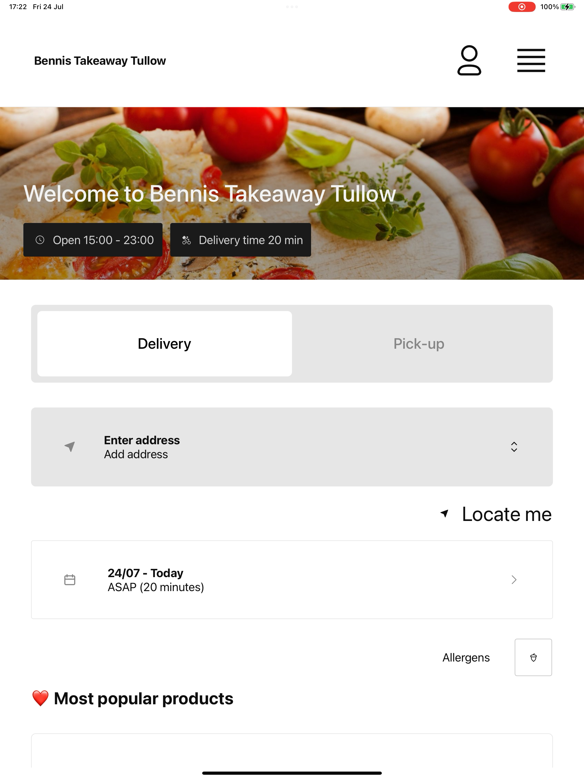 Bennis Takeaway Tullow screenshot 10