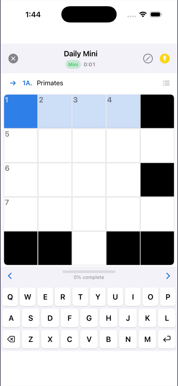 iPhone screenshot