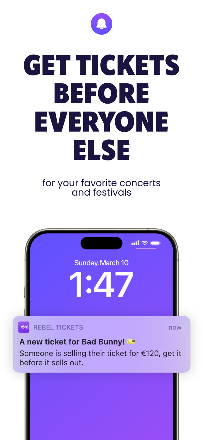 Rebel - Achat vente billets