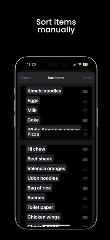 NextGroceries screenshot