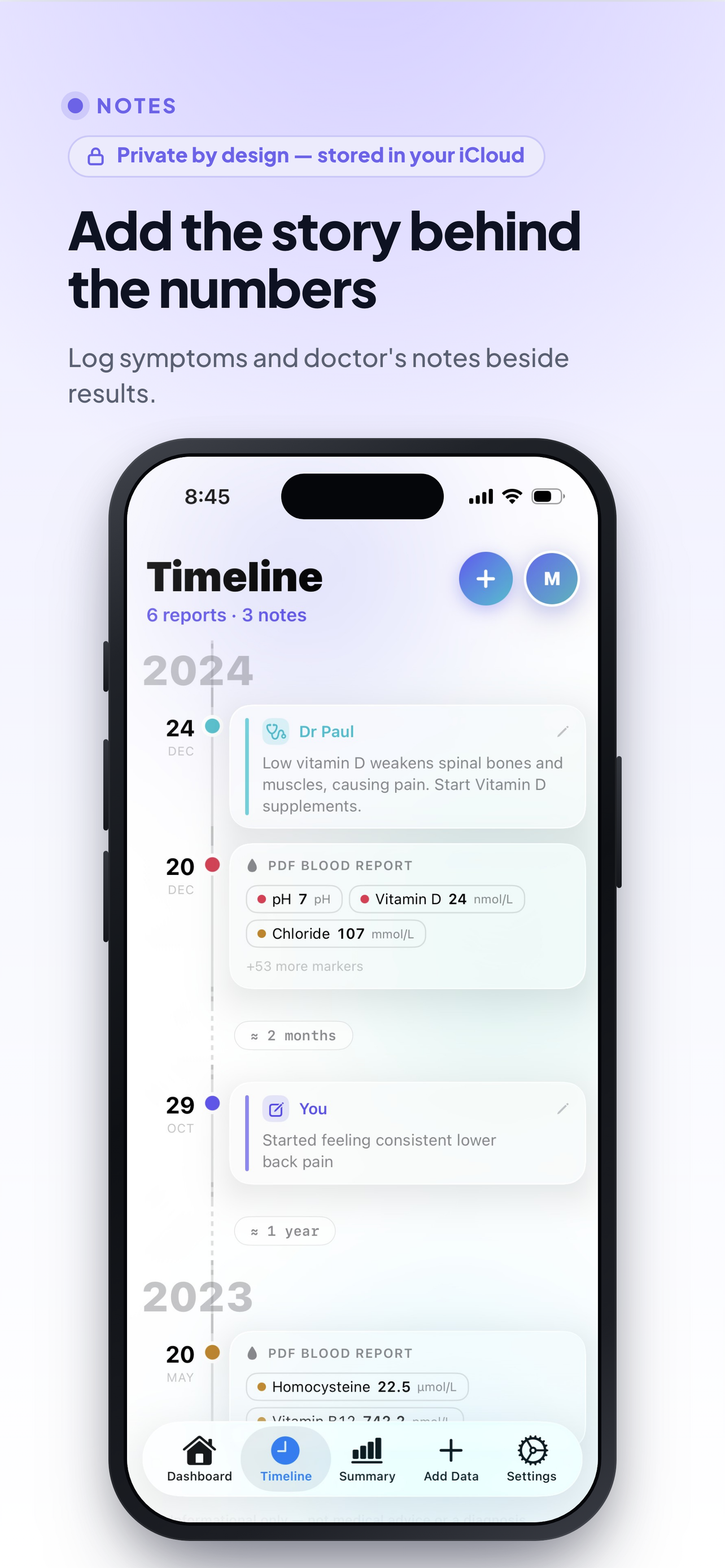 BioMap: Blood Test Tracker screenshot 3
