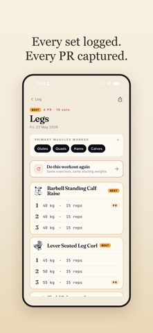 Akhada: Gym Workout Logger Screenshot 3 of 8