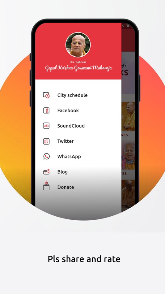 #4. Gopal Krishna Goswami Maharaja (iOS) 由: Gopal Krishna Goswani Maharaja