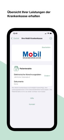 Mobil Krankenkasse - ePA iPhone screenshot 6