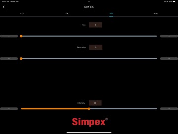 Simpex RGB iPad screenshot