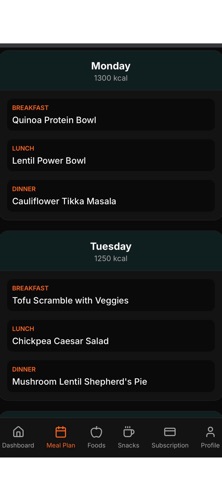 Ignite Burn Nutrition screenshot