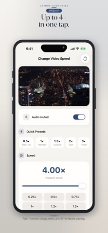 Change Video Speed Fast & Slow iPhone screenshot