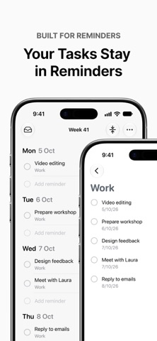 Weeklist: Weekly Planner Screenshot 4 of 4
