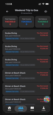 EvenlySplit: Expense & Khata Screenshot 3 of 8