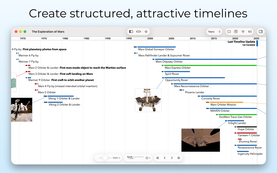 #1. TimeStory (macOS) Por: Casual Programmer, LLC