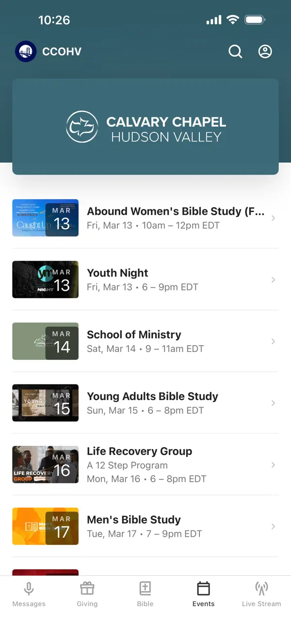 Screenshot #2 pour Calvary Chapel Hudson Valley