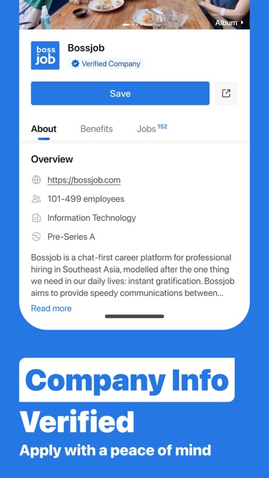 Bossjob: Chat & Job Search Screenshot