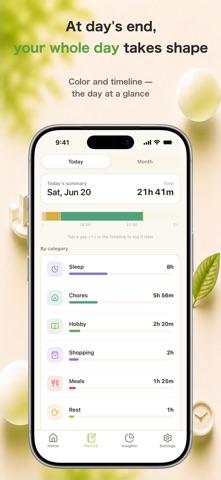 DayLog – Your Day in One Tap screenshot