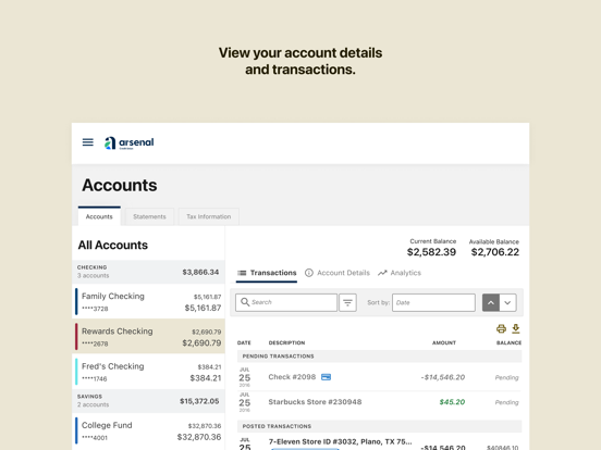 Screenshot #6 pour Arsenal Credit Union