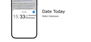 Date Today for Safari iPhone screenshot