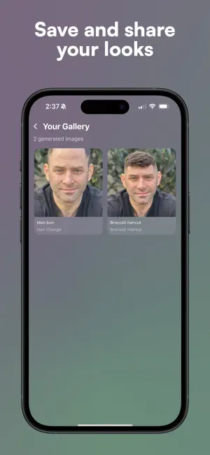 Stylix - Coiffeur IA iPhone screenshot 4