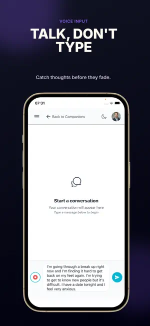 Verbalyze: Vent & AI Companion screenshot 4