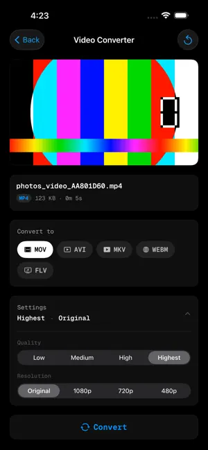 Minimal File Converter screenshot 4