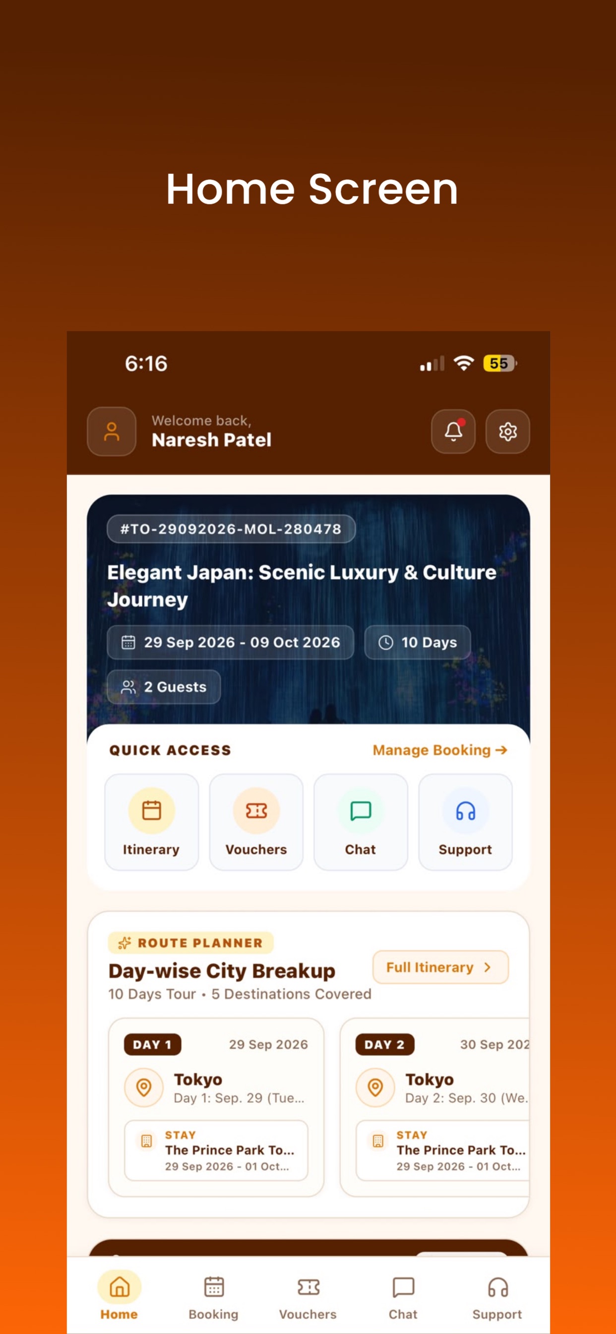 Screenshot 2 of TravelOne Tour Support