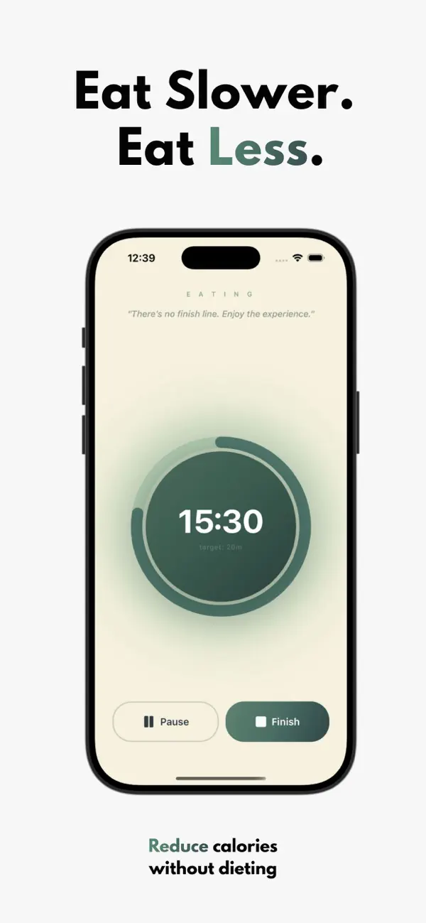 #1. CalmBite: Mindful Eating (iOS) By: Yeap Digital