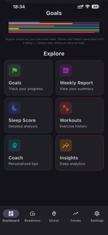 BodyEnergy – Body Battery iPhone screenshot