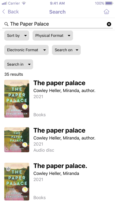 Lincoln City Libraries App Screenshot