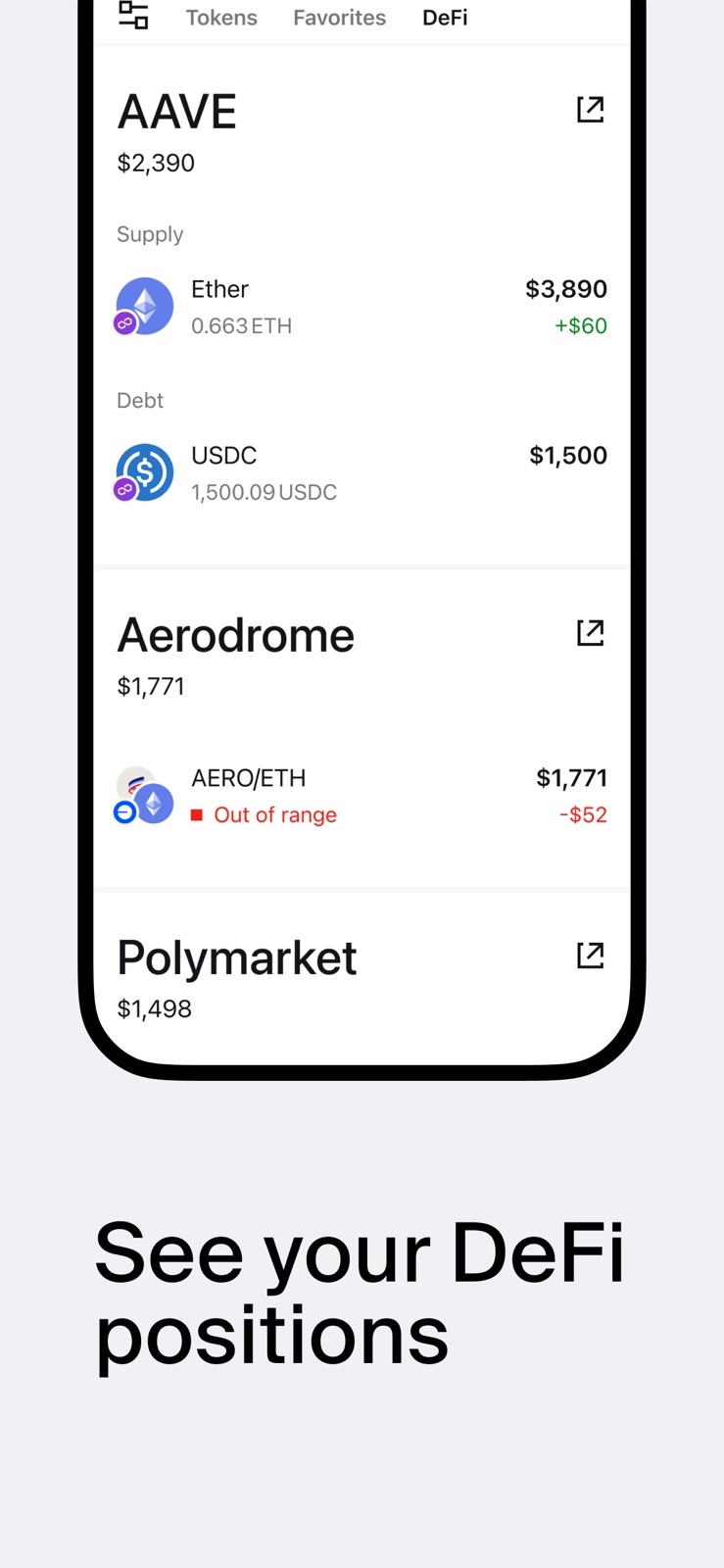 1inch: DeFi Crypto Wallet iphone screenshot 3