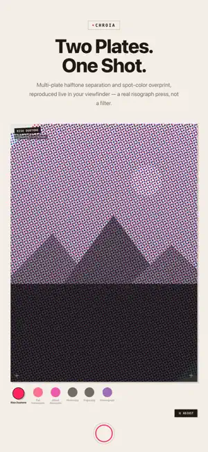 Chroia: Riso Print Camera screenshot 1