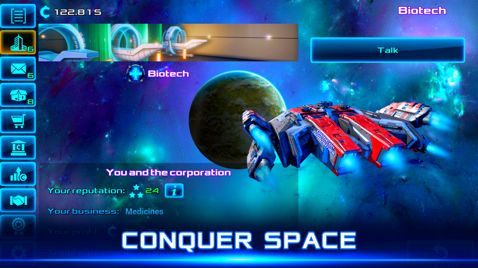 #3. Idle Space Business Tycoon (iOS) By: APPWILL COMPANY LTD