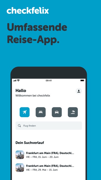 checkfelix: Flüge Hotels Autosのおすすめ画像1