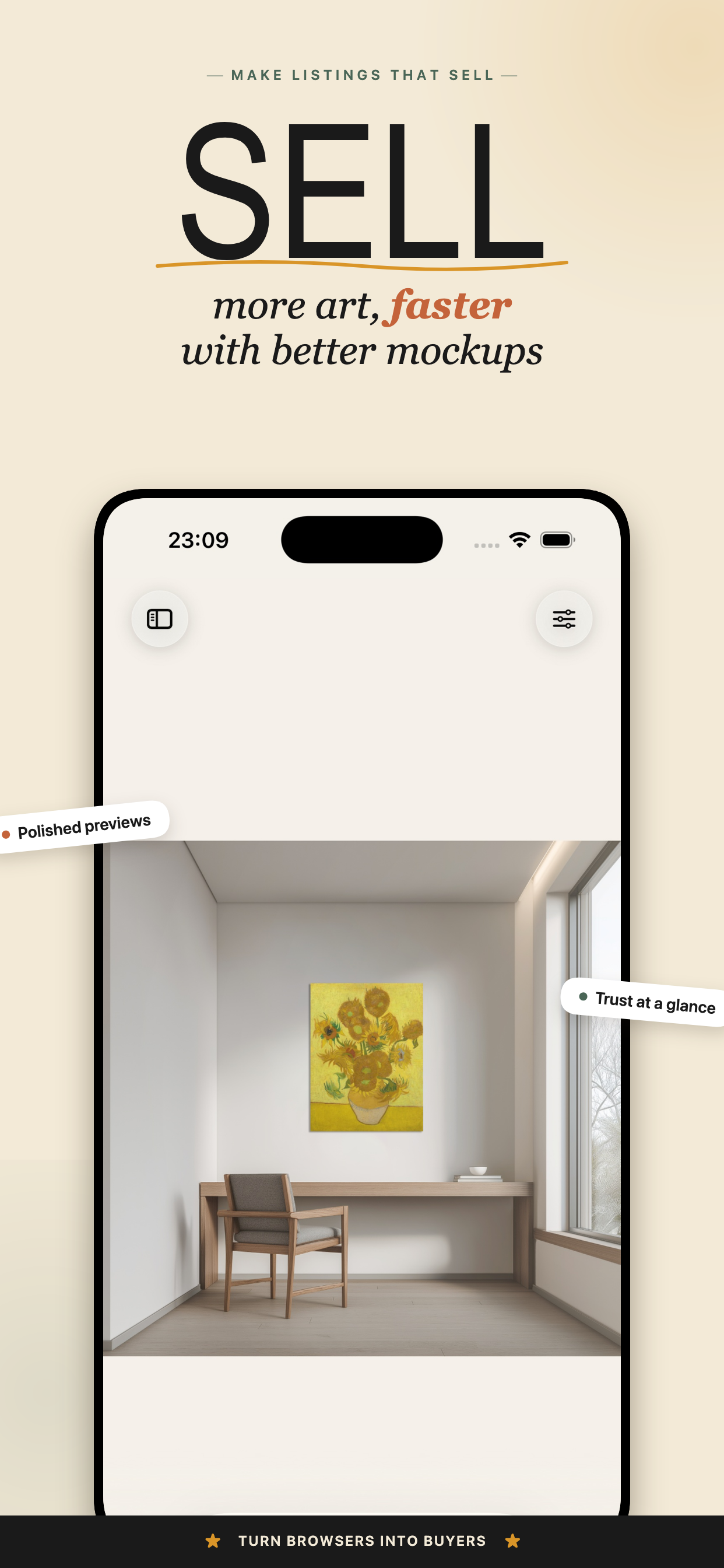 WallPreview: Art Mockup Maker