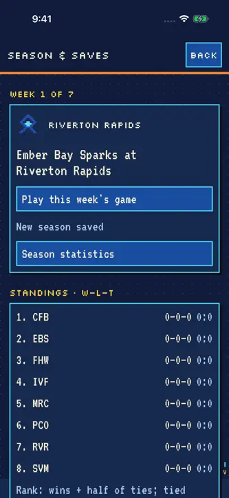 8-Bit Football screenshot 9