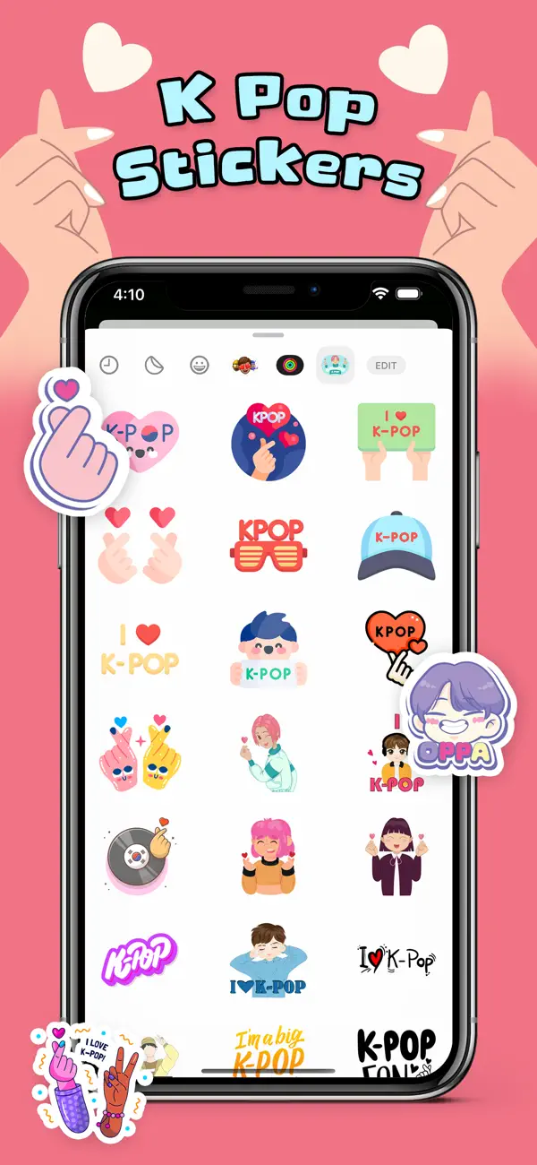 Screenshot #3 pour K Pop Stickers